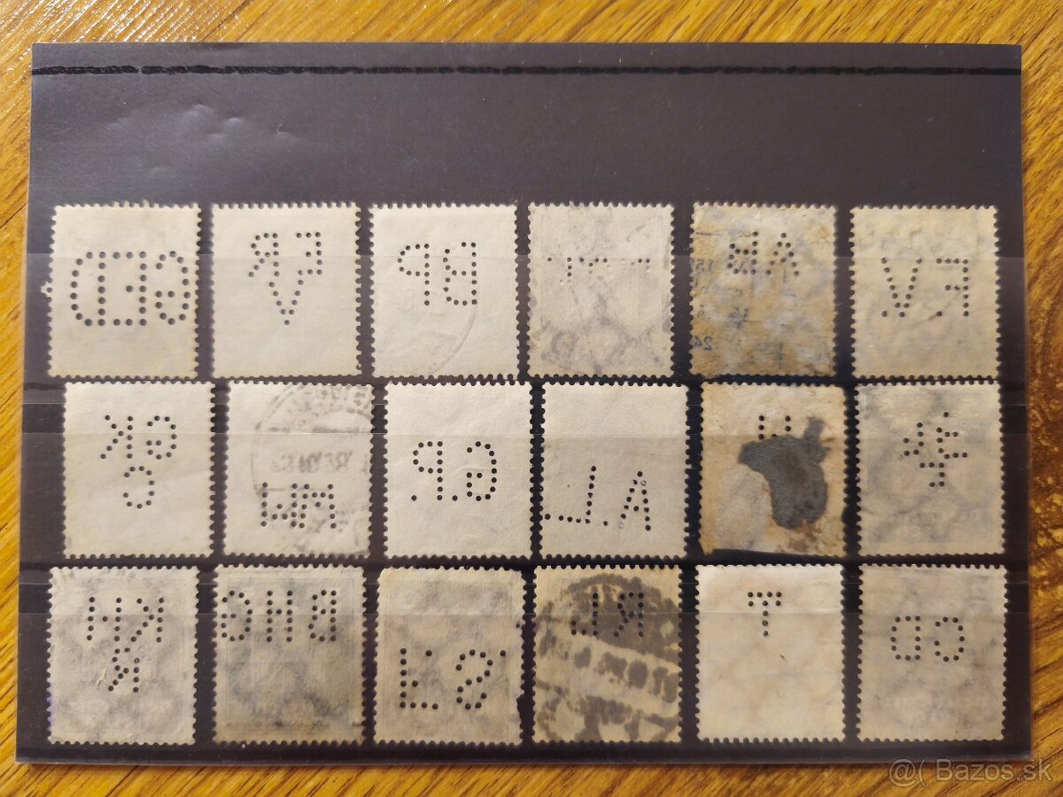 Známkové perfiny - 5