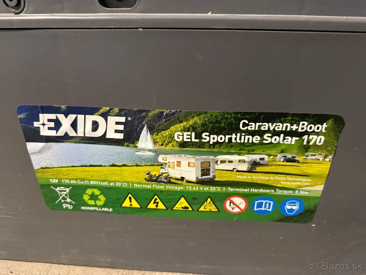Karavan/Obytné auto-Batéria gelová 170 Ah - 5