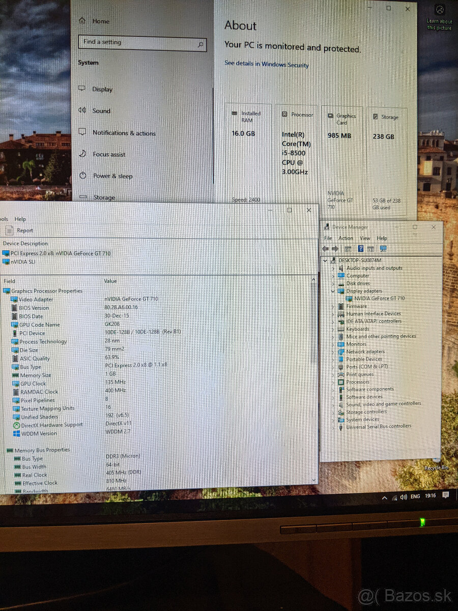 Grafika NVIDIA GeForce GT 710, 1Gb GDDR3 - 5