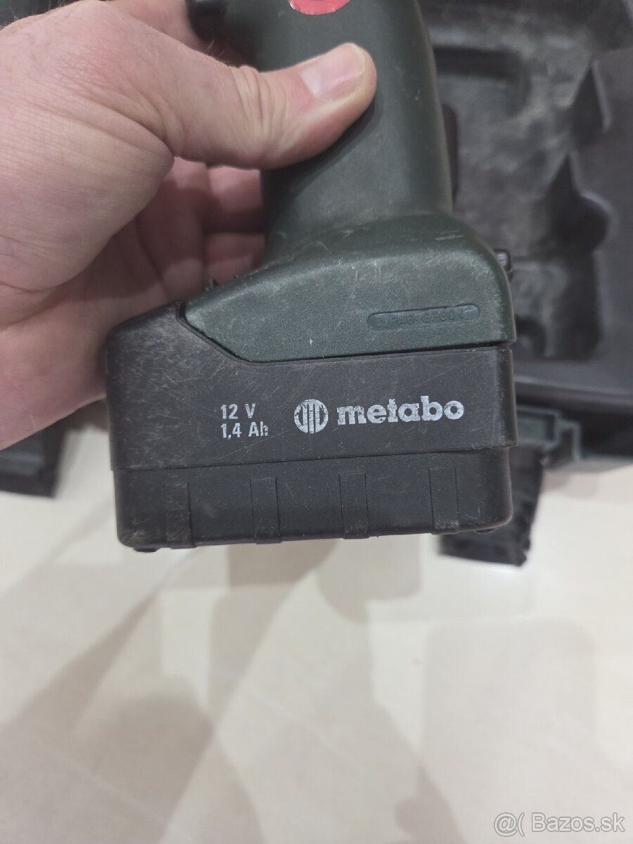 aku skrutkovac + vrtacka METABO - 5