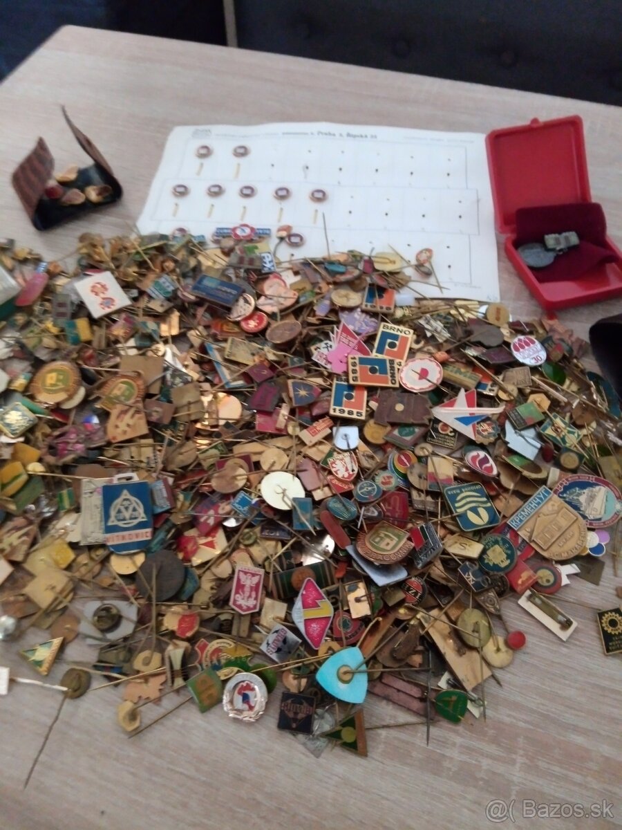 Odznaky veľa mix - 5
