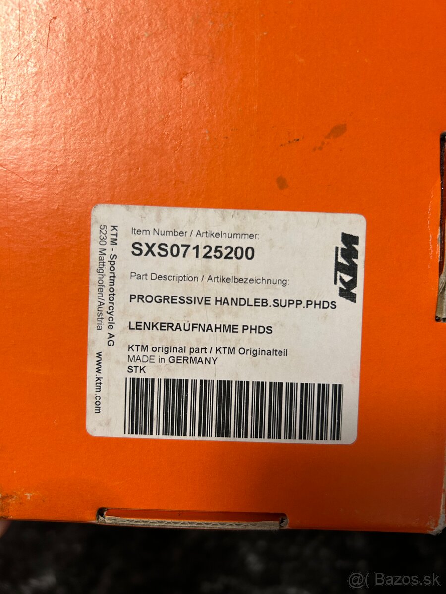 Ktm exc/ adv XTRIG PHDS M10, držiaky set - 5