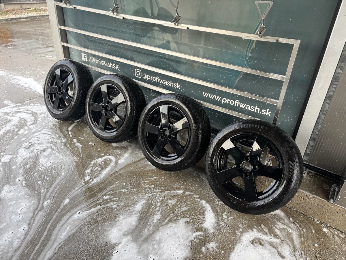 4x100 R15 DEZENT TD Dark Black Matt - 5