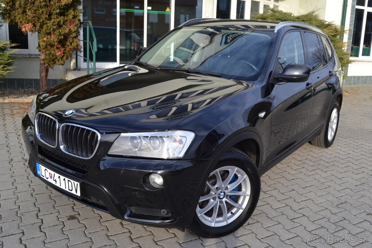 BMW X3 2.0 D X DRIVE, NAVI, FÓLIE, KOŽA, ALU R17, BIXENÓNY - 5