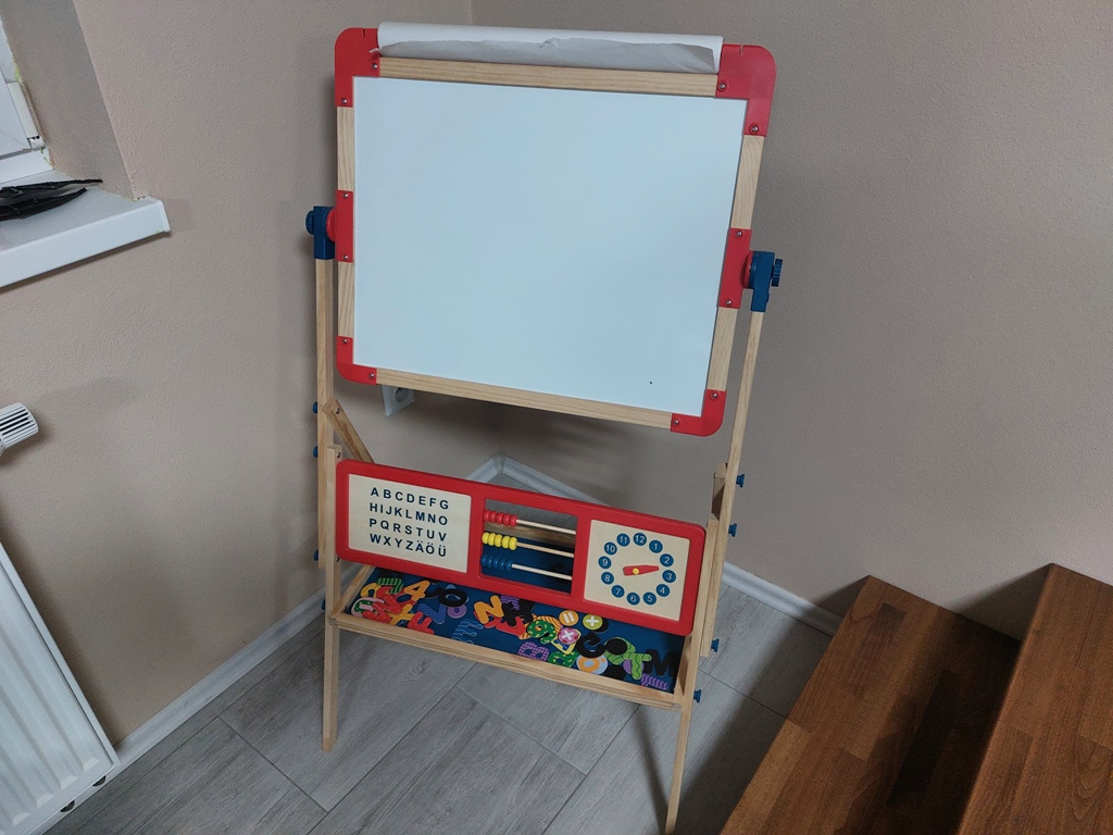 detský dielenský stolik Bosch ,79 dielna súprava / tabula - 5