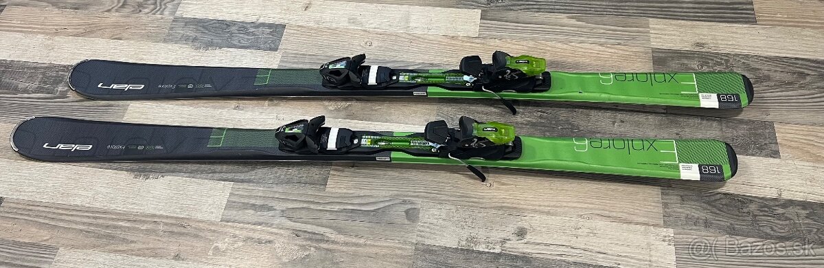 Zjazdové lyže Elan a prilba - 5
