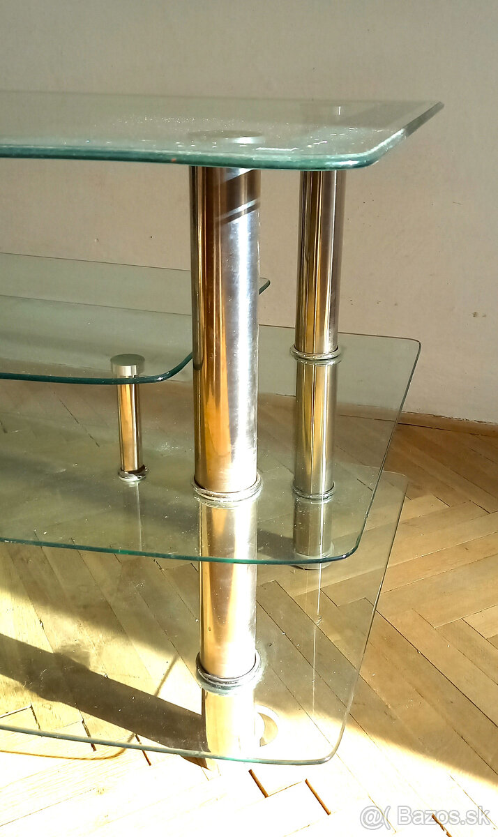 Konferenčný stolík sklenený - 5