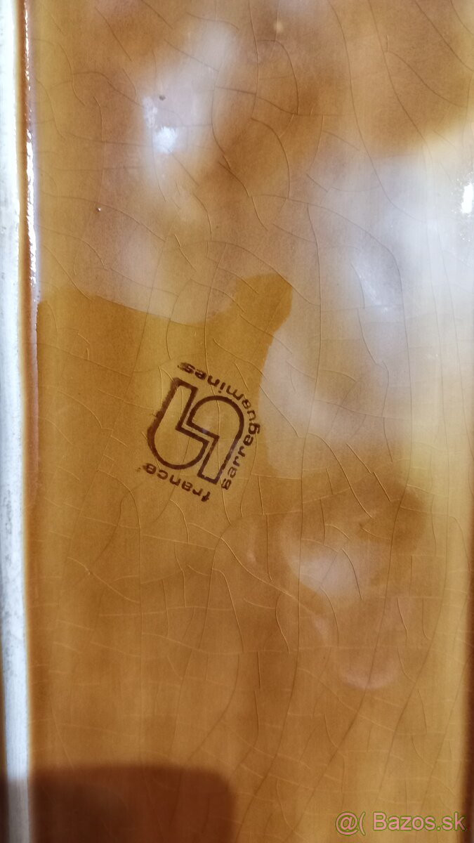 Stará glazovaná tácka - 5