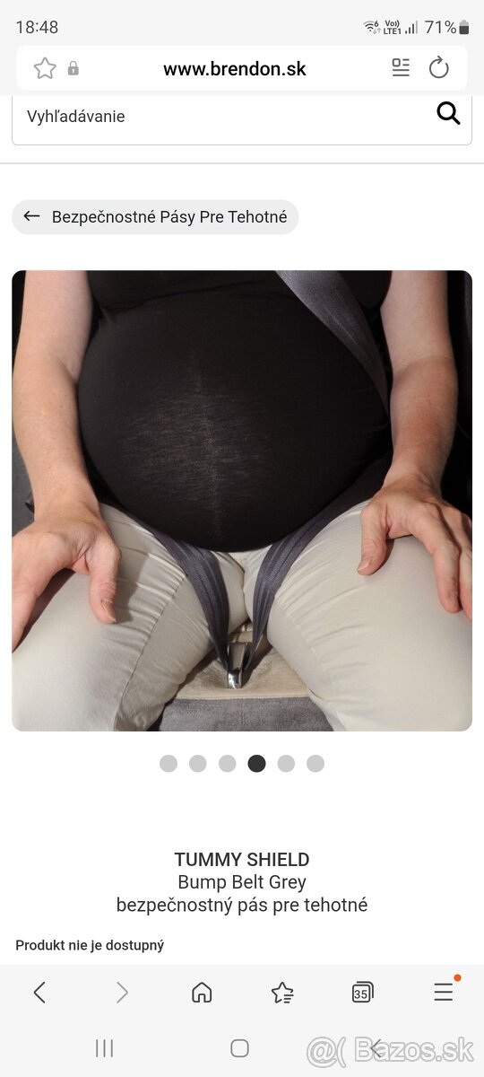 Tehotensky bezpecnostny pas Tummy Shield - 5