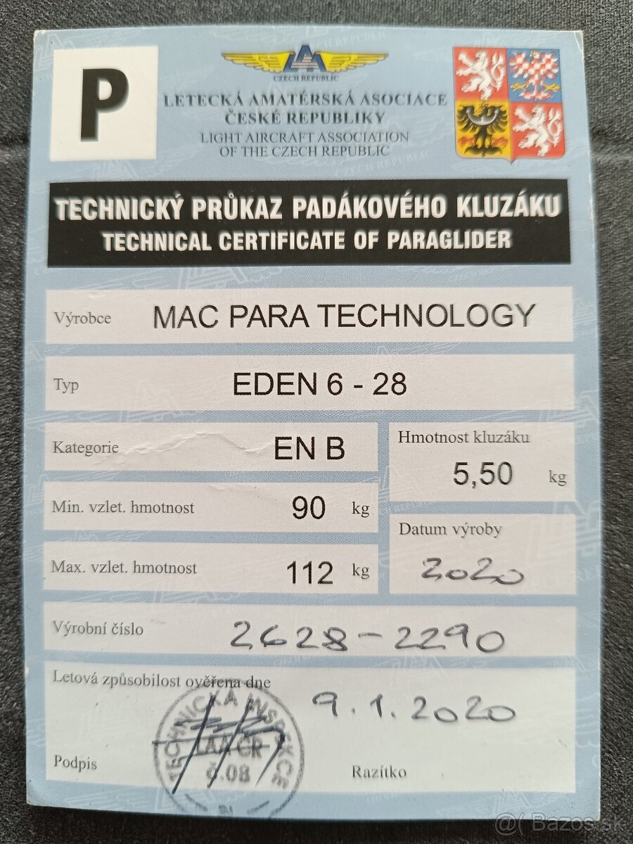 Paragliding komplet MAC PARA EDEN 6 - 5