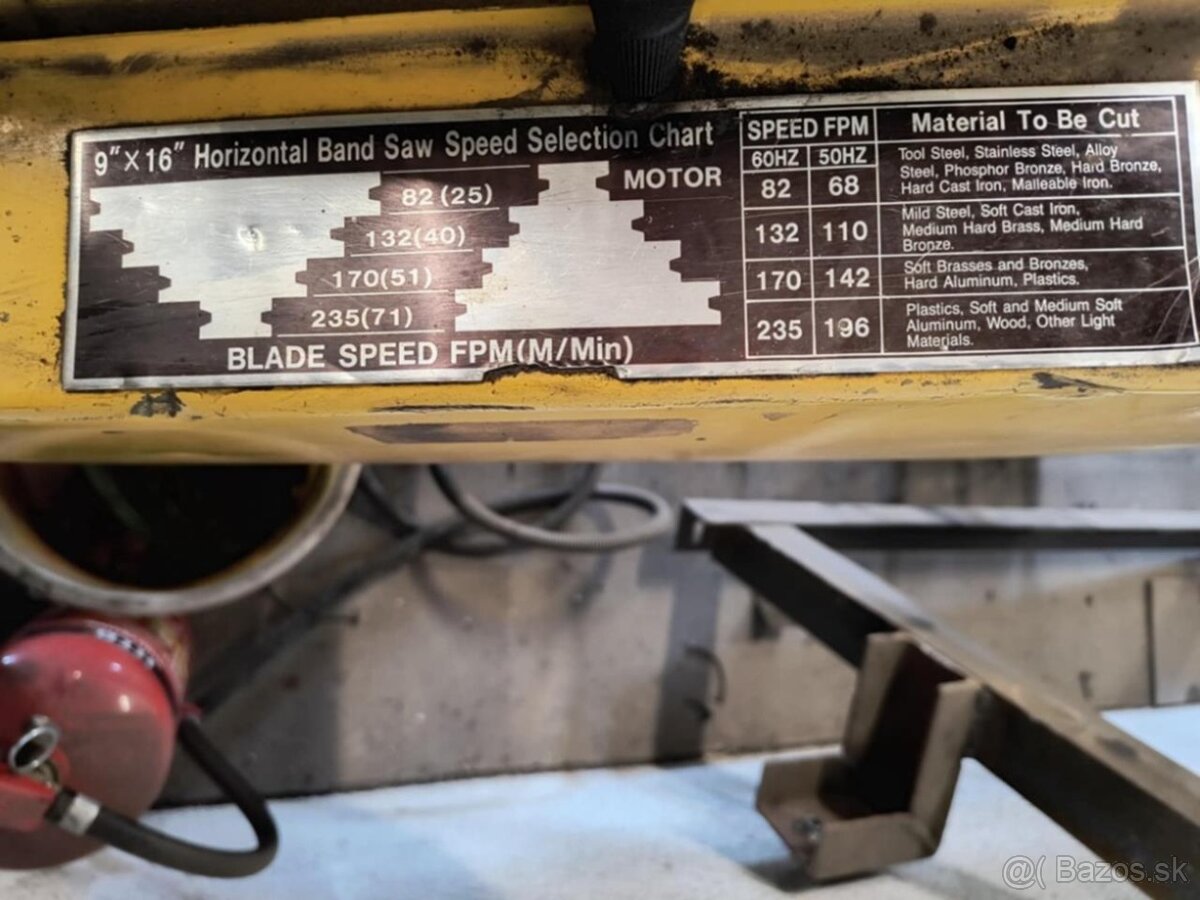 Pásová pila WAY TRAIN UE-916A (8002) - 5