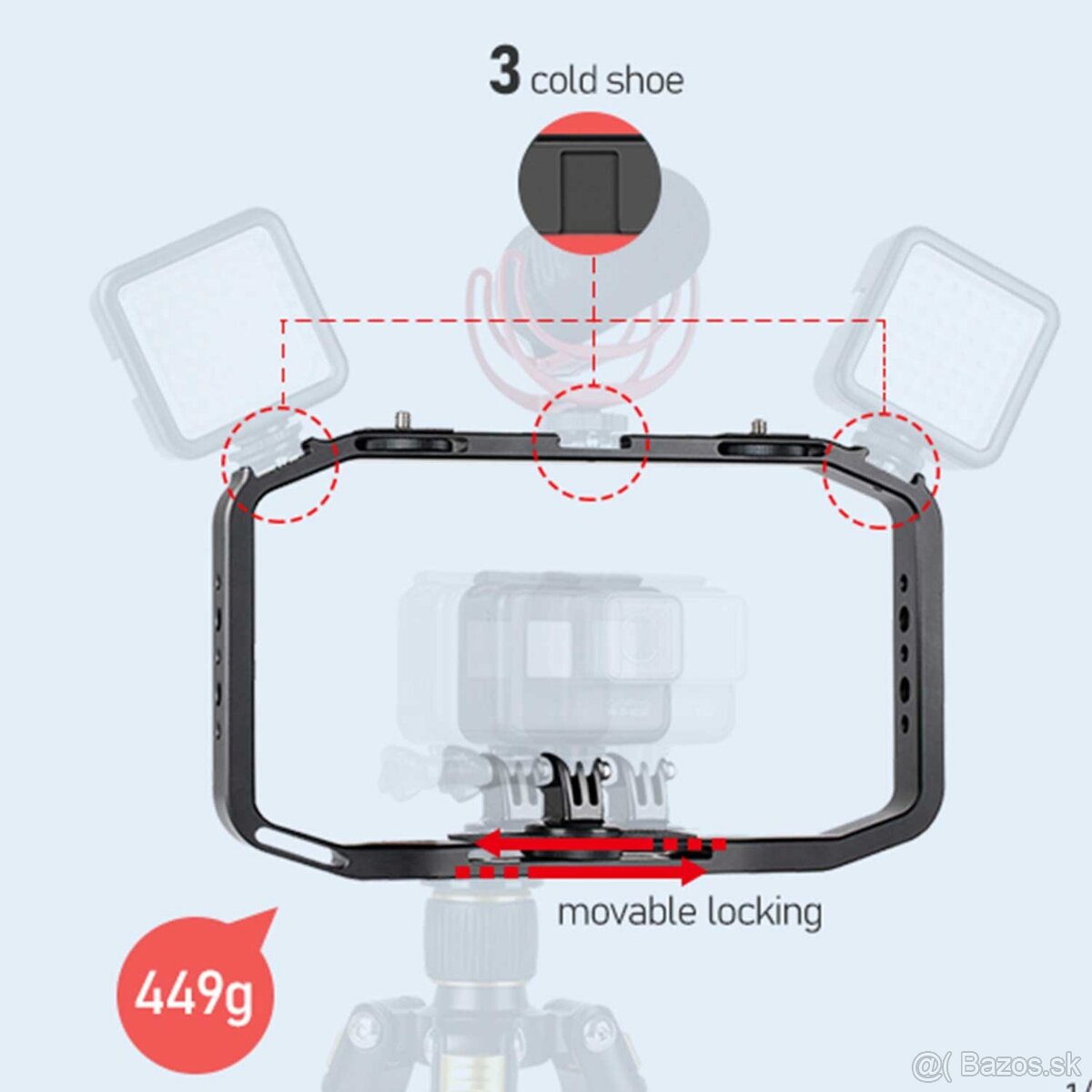 Grip pre smartfon, kameru, GoPro - 5