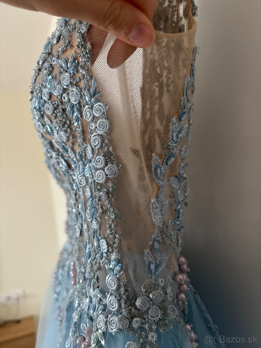 Spoločenské šaty dlhé ,vel 38 - 5