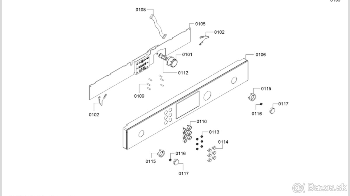 diely na Bosch HMT35M653 - 5