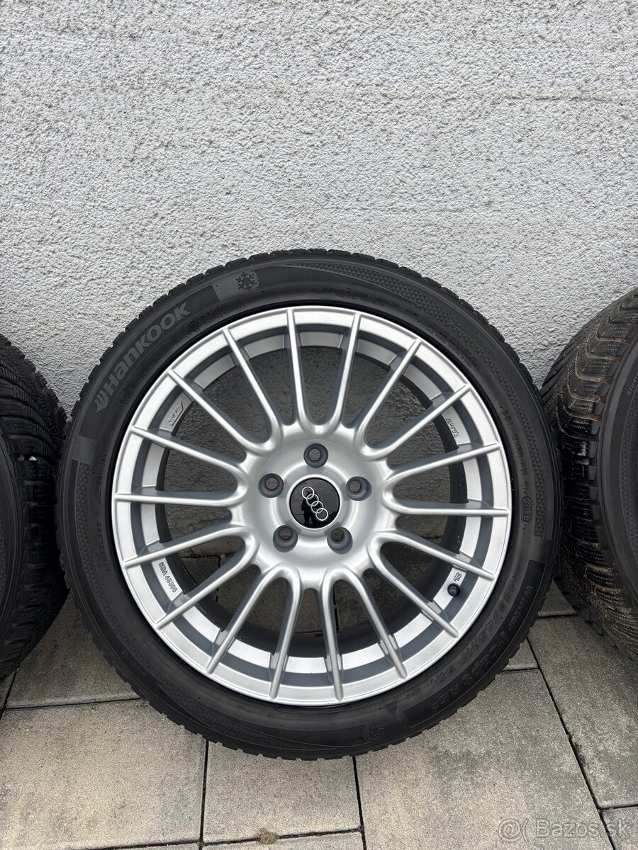 ATS ALU disky R17 5x112+Zimné HANKOOK 225/45 - 5