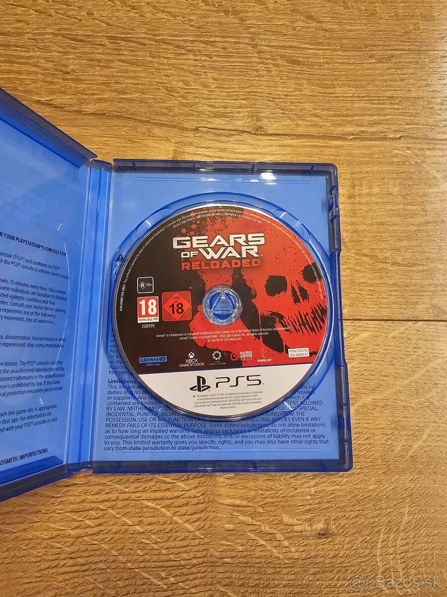 Gears of War Reloaded na PS5 - 5