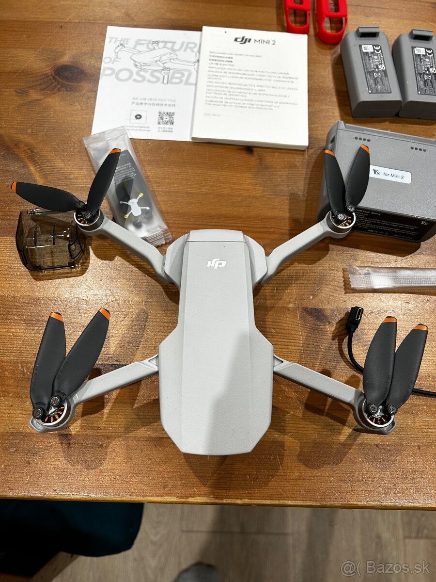 Predmet: Predám DJI Mini 2 – Kompletný set + bohaté prísluše - 5