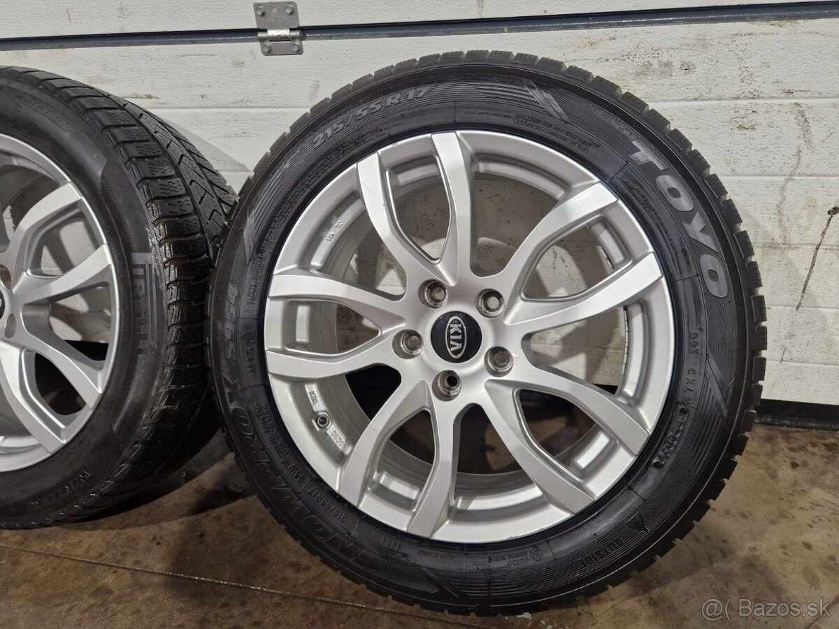Zimná Sada KIA x-Cee´d/OPTIMA 215/55 R17 - 5
