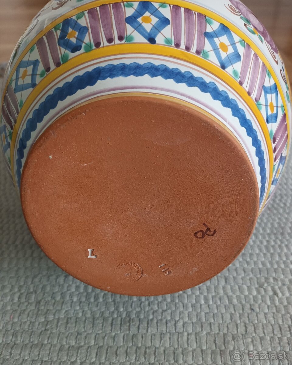 Modranská keramika - väčšia váza - 5