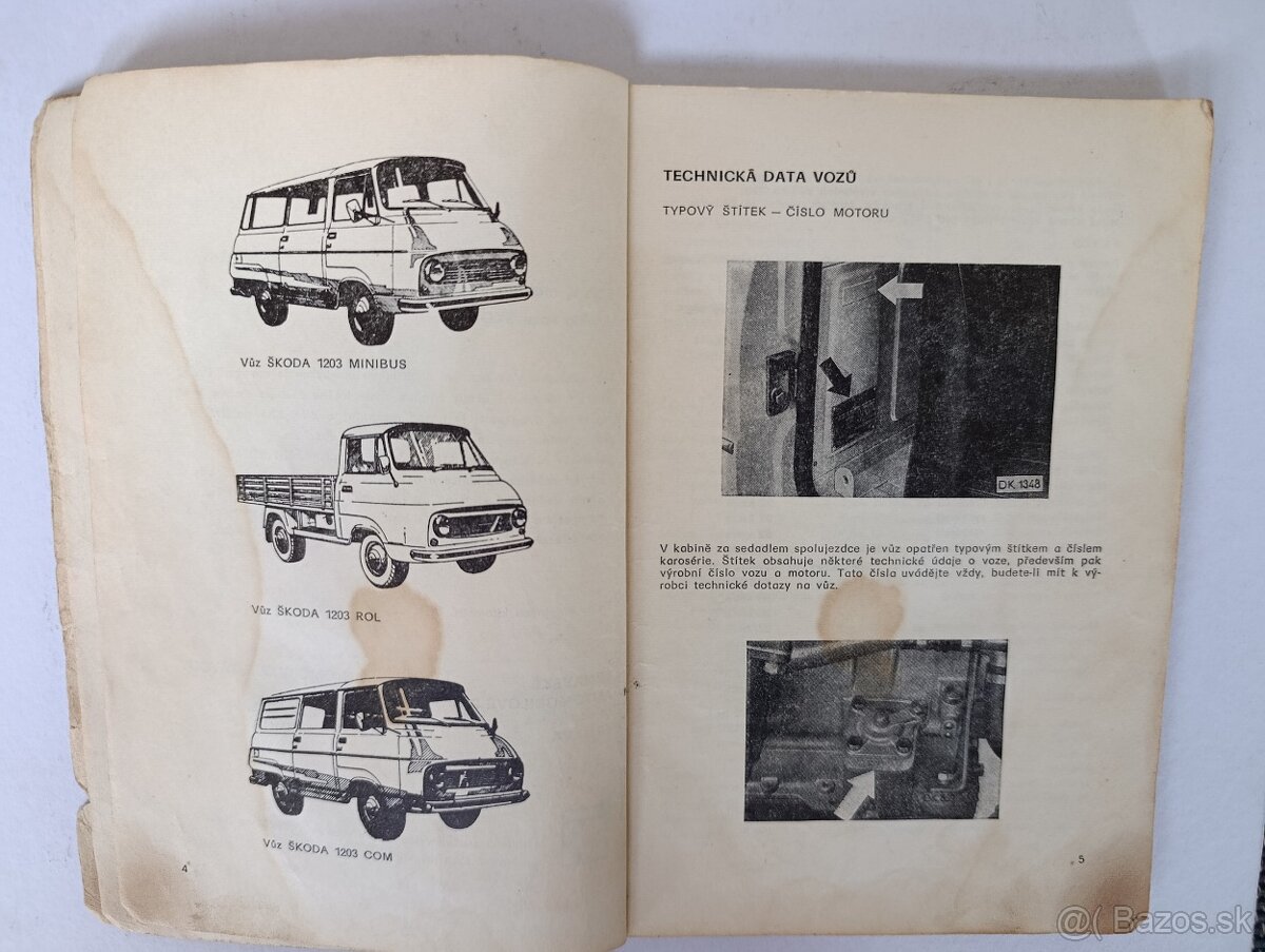 Škoda 1203 Návod - 5