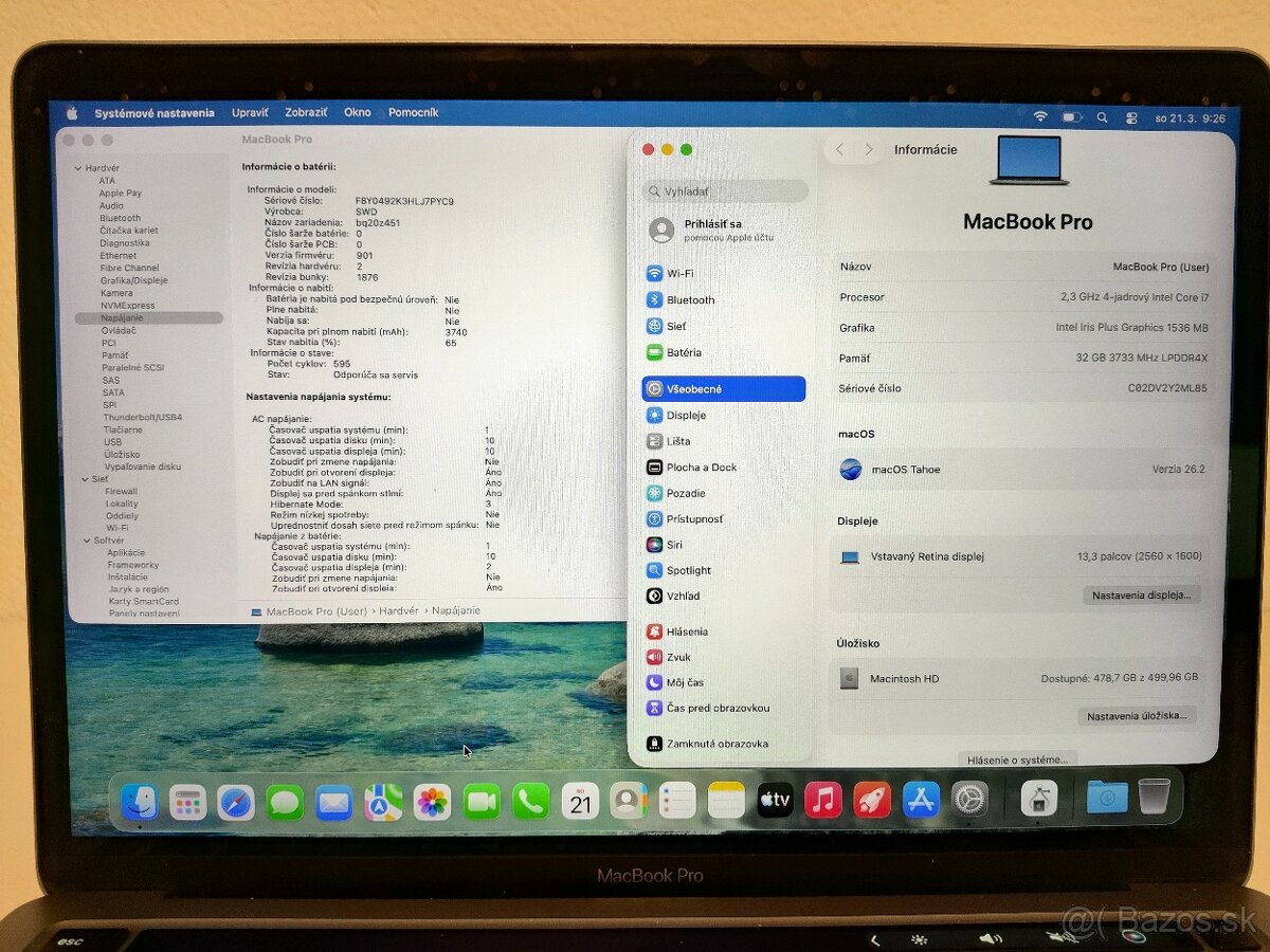 MacBook Pro 2020 | i7 • 32GB • 512GB SSD - 5