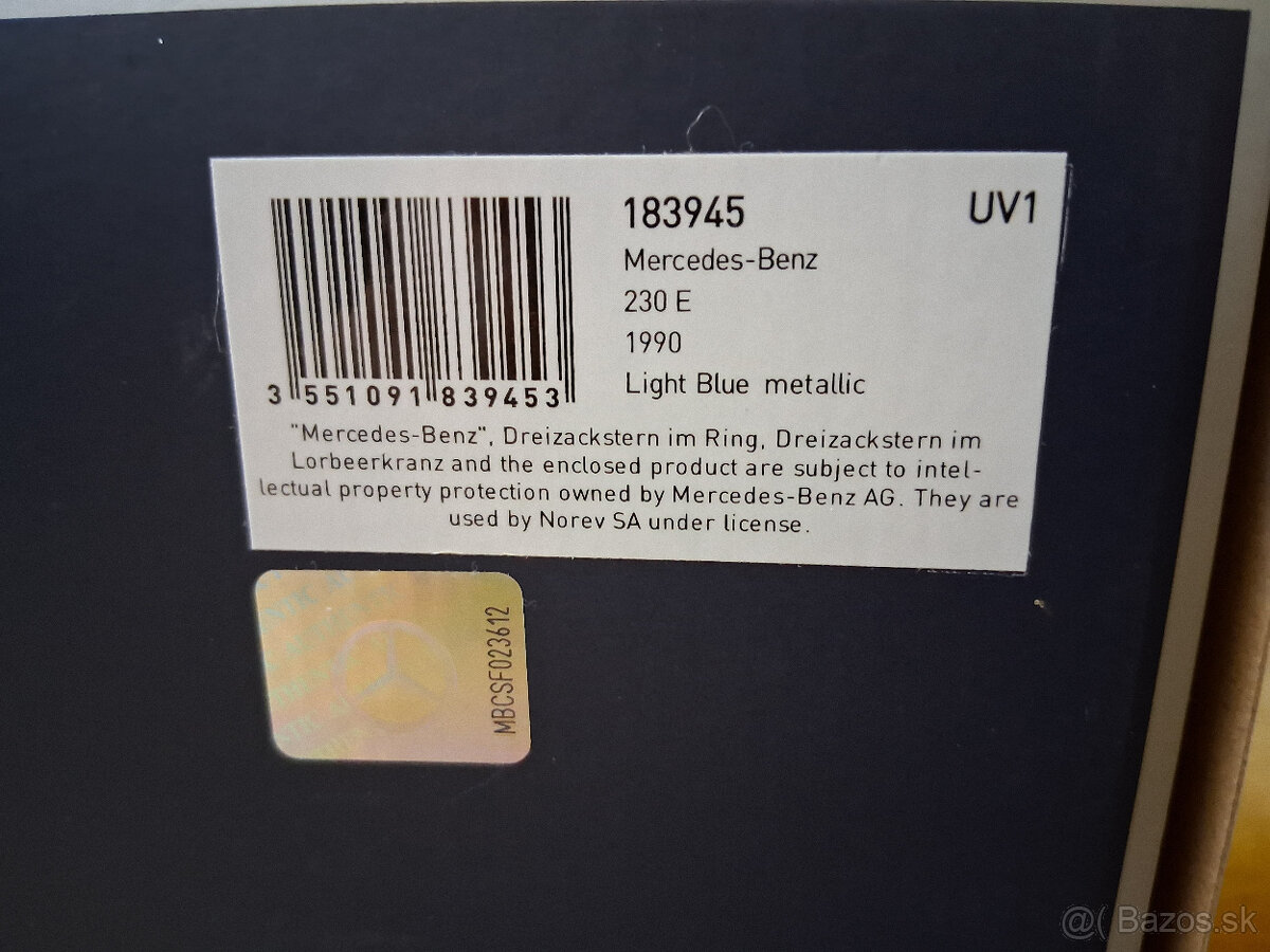 Mercedes-Benz 1:18 - 5