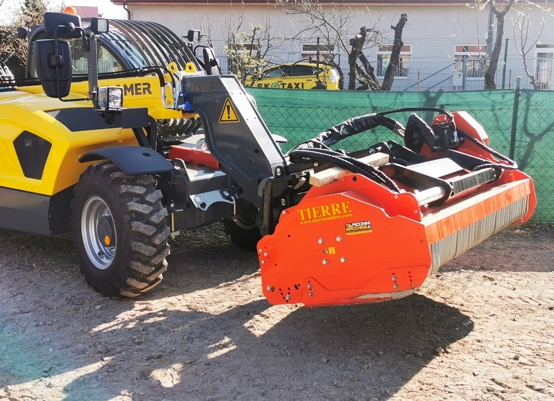 mulčovač hydraulicky na nakladac freza kosacka - 5