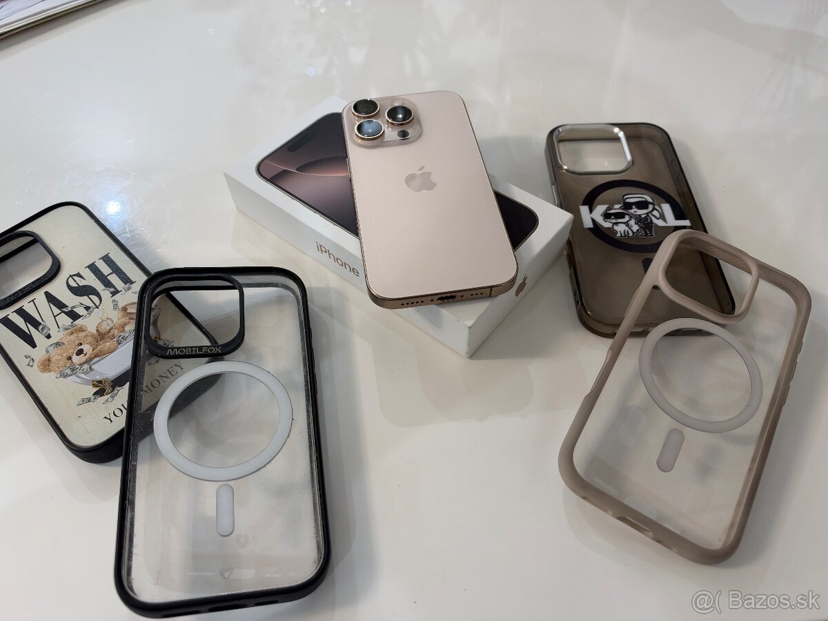 Apple iphone 16 Pro 128 GB- Desert Titanium - 5