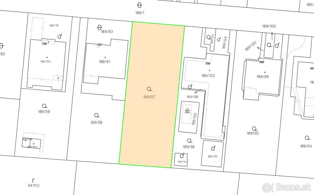 Stavebný pozemok na predaj obci Rakoľuby - 5