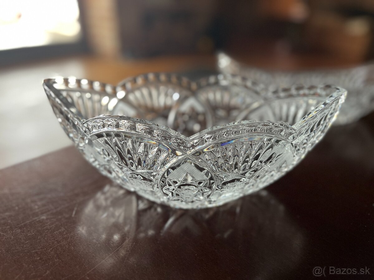 Kryštáľová misa 28 cm - 5