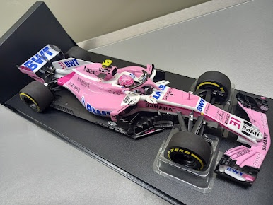 F1 BWT FORCE INDIA MERCEDES VJM11 OCON MINICHAMPS 1:18 - 5