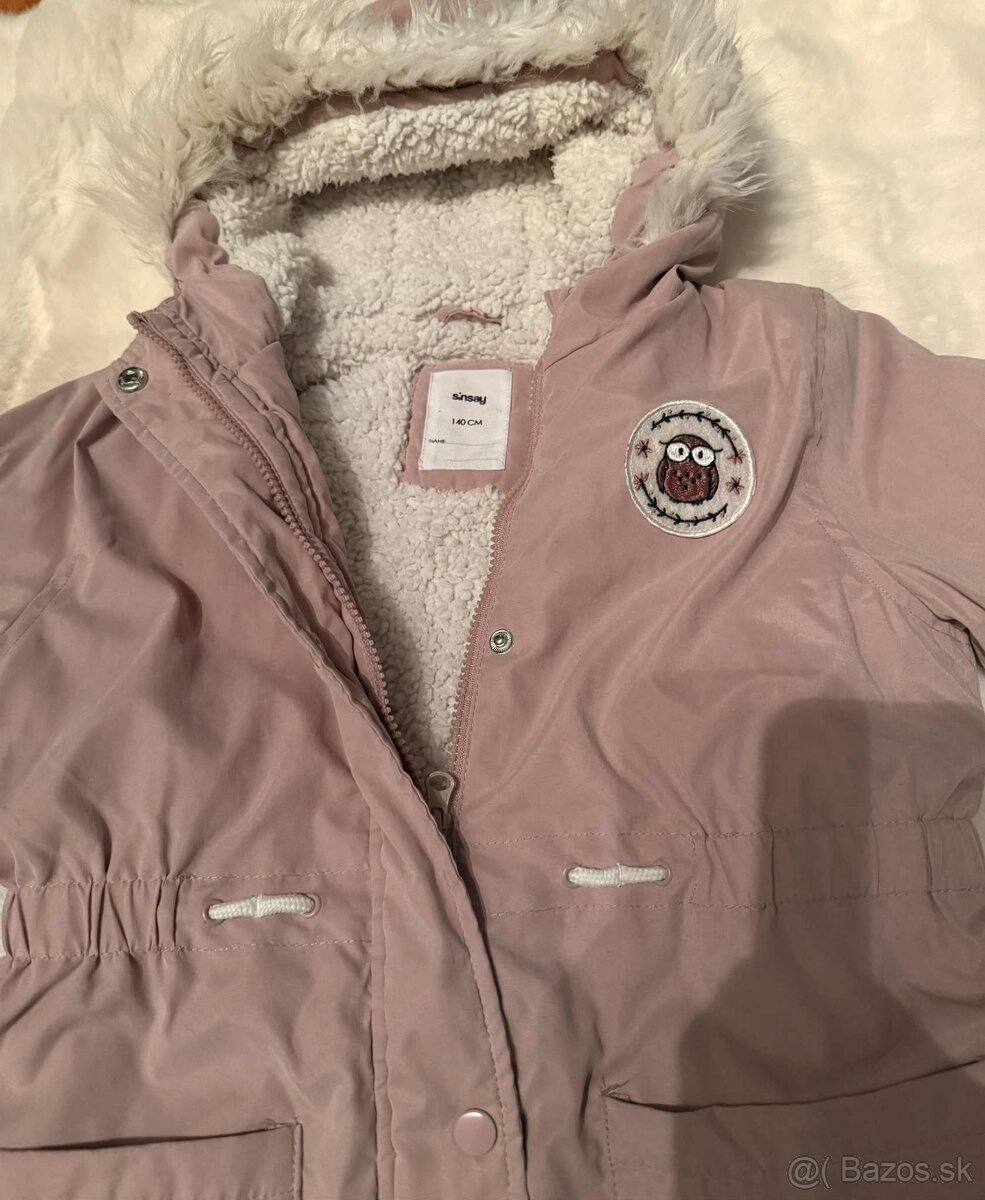 Dievčenská zimná bunda na predaj - 5