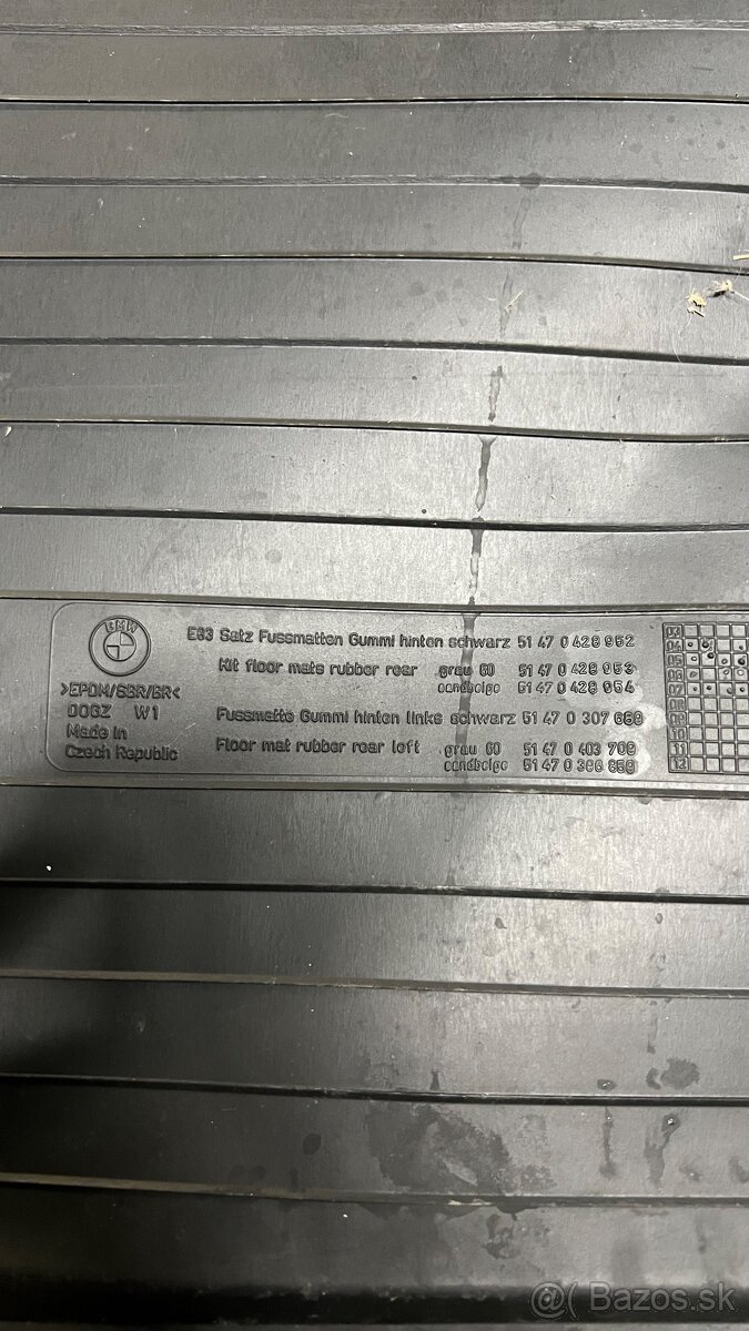 Gumove rohoze bmw - 5