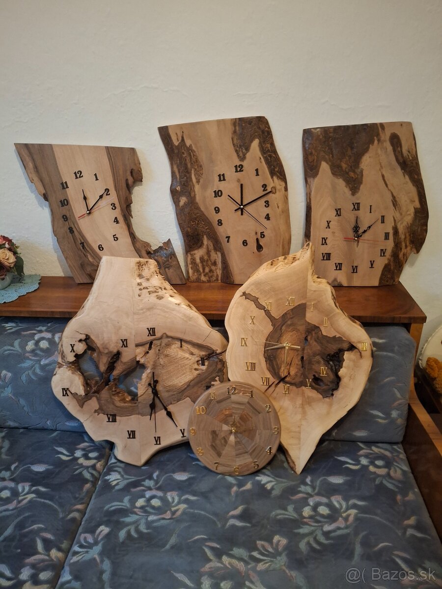Predám nástenné hodiny z dreva - 5