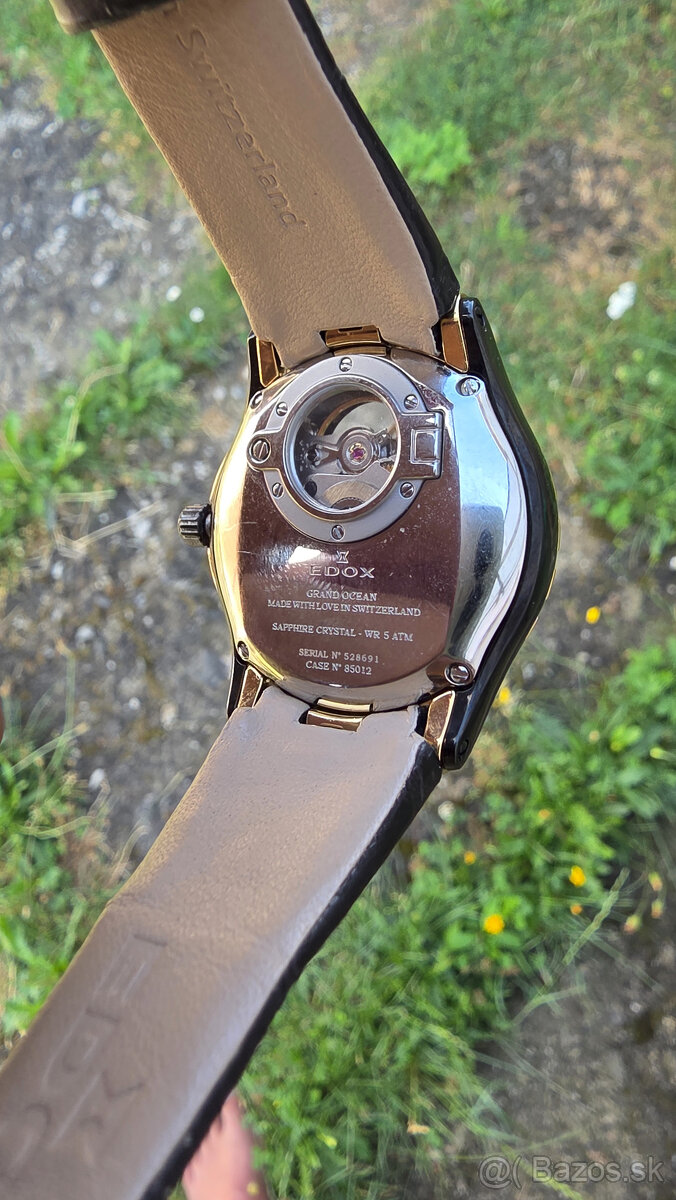 Hodinky EDOX Grand Ocean Open Vision Automatic - 5