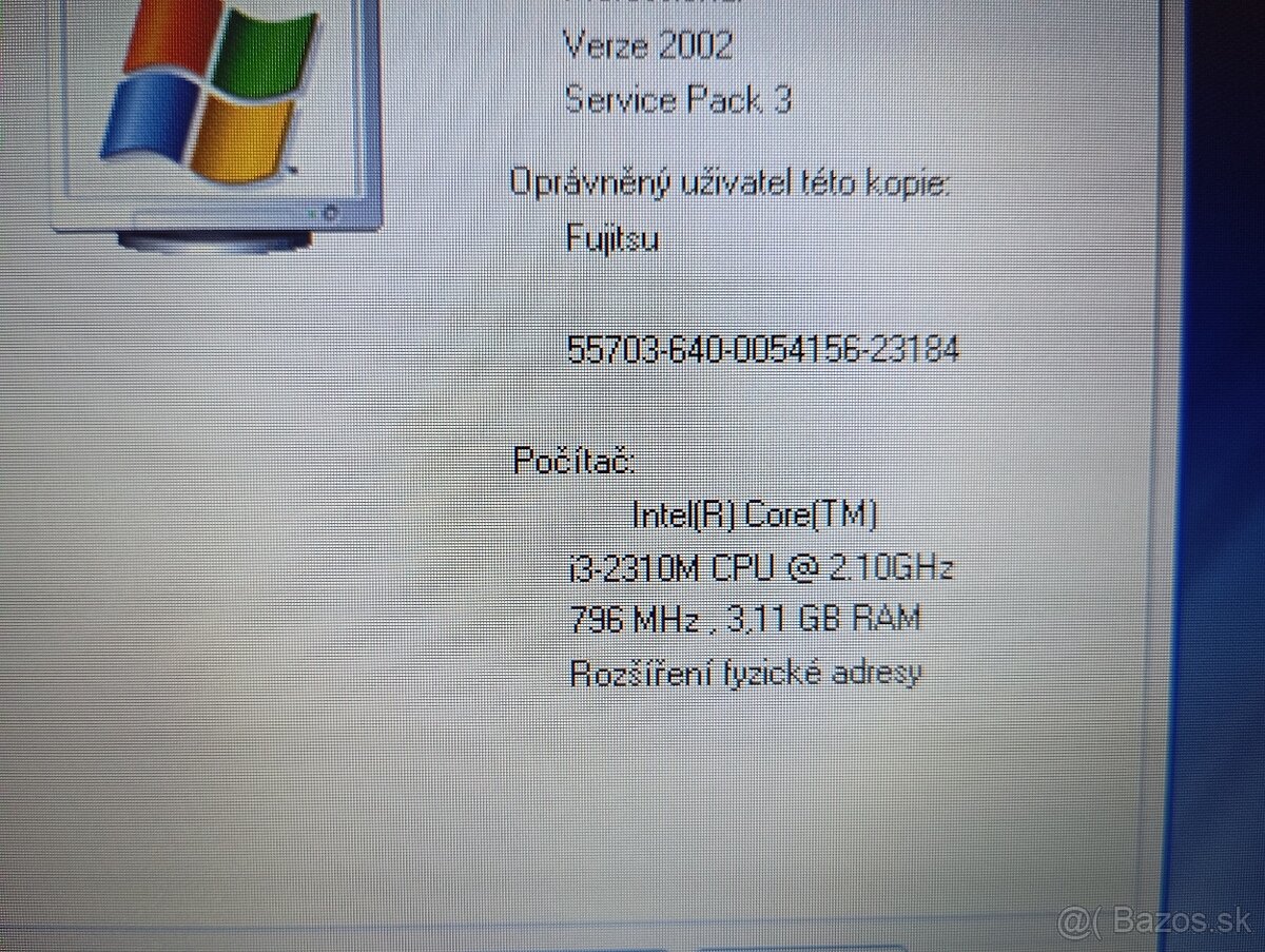 predám Fujitsu Lifebook e751 ,Intel® Core™i3 , RS232 , WinXP - 5