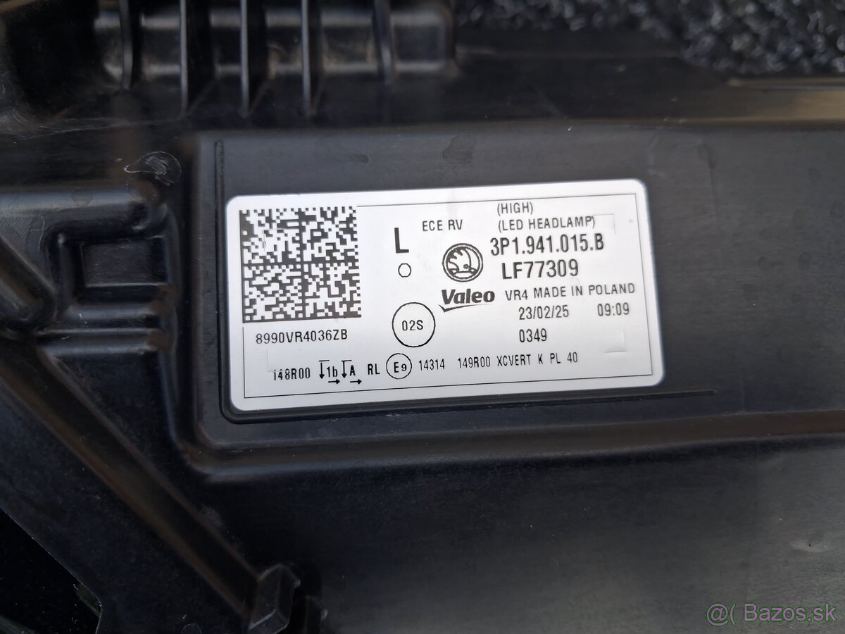 Skoda SUPERB 4 IV SVETLO FULL LED 3P1941015-6B - 5