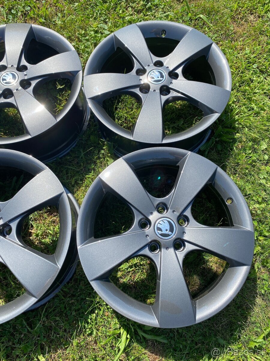 ALU KOLESÁ ŠKODA 5X112 R17 OCTAVIA - 5
