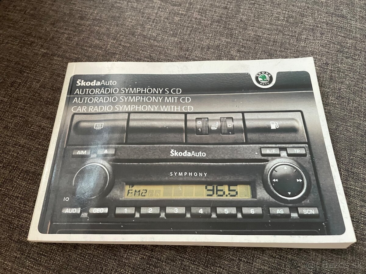 Autorádio Škoda Symphony - 5