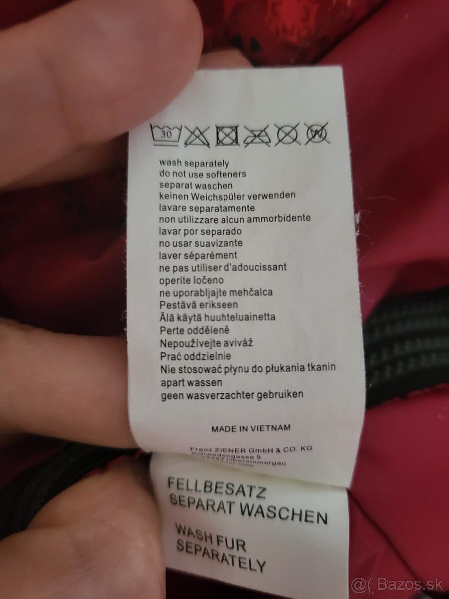 Lyžiarska bunda dievča 176 - 5