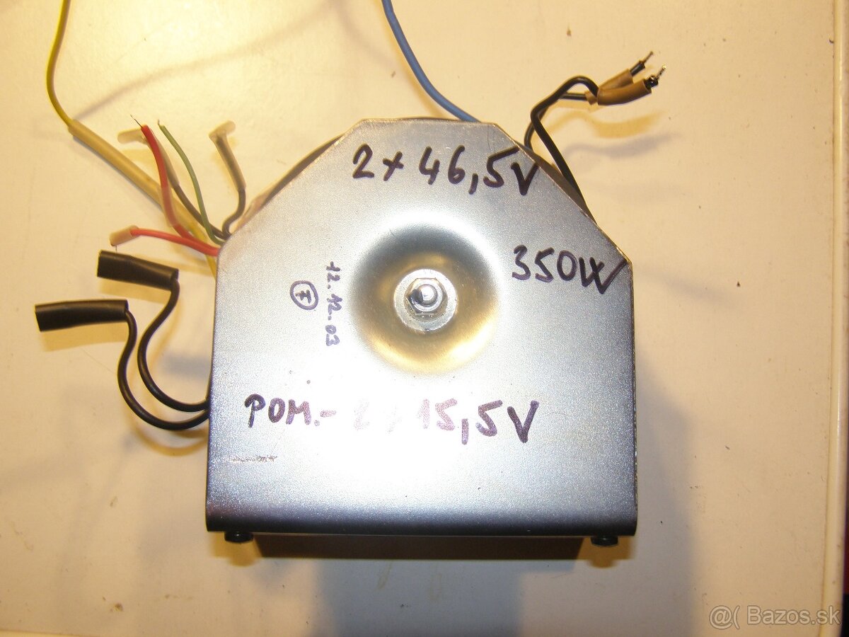Transformátory výstupné aj sieťové,zosilňovače 120W... - 5
