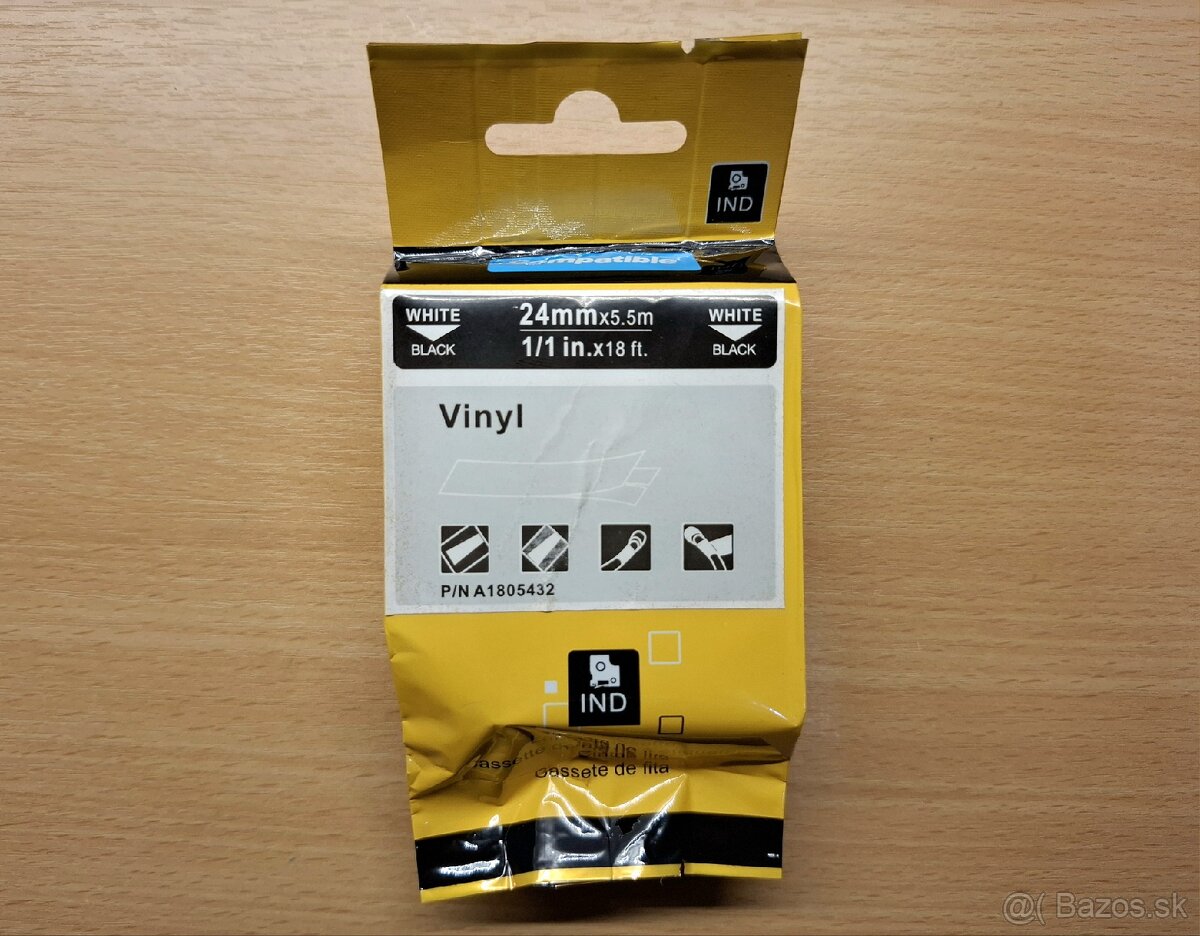 Kompatibilná páska pre Dymo Rhino, PN: A1805432, A1805430 - 5