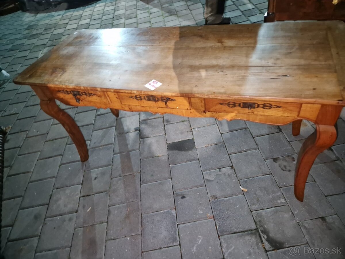 23 - Predám starožitný stôl v štýle Ľudovíta XV - 5