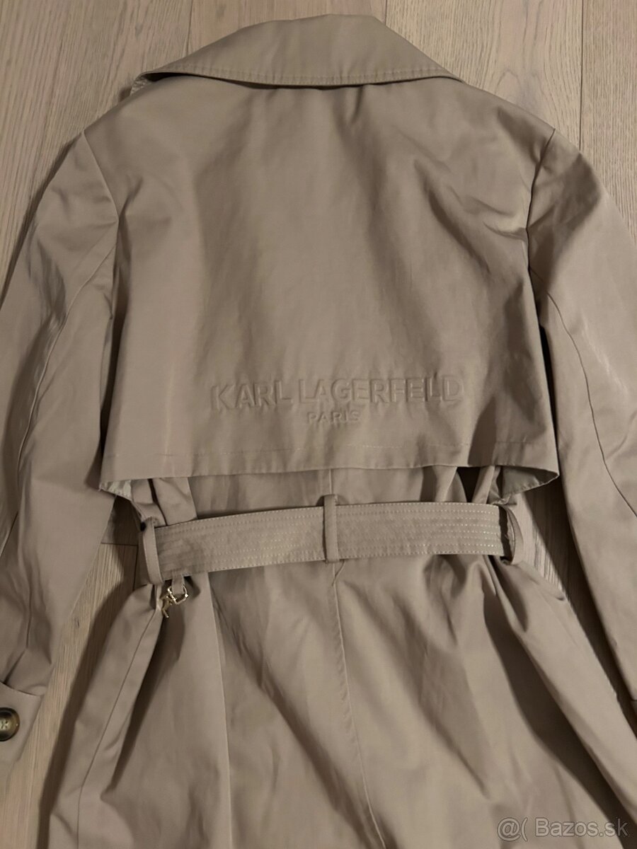 Karl Lagerfeld kabát M trenčkot - 5