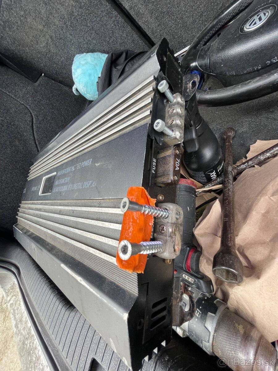 Predám Subwoofer 15” + zosik do auta - 5