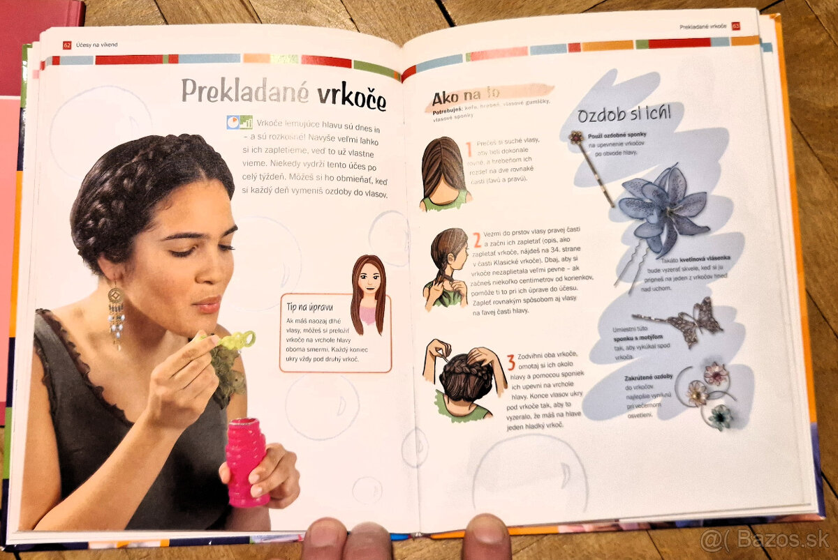 Predam knihy o dievčenskych účesoch - 2ks - 5