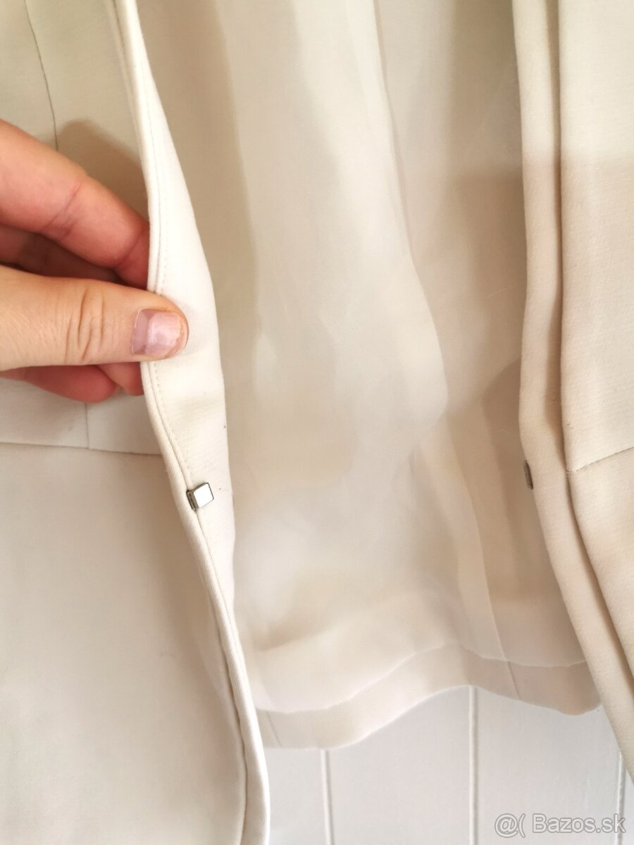 Krémové sako H&M - 5