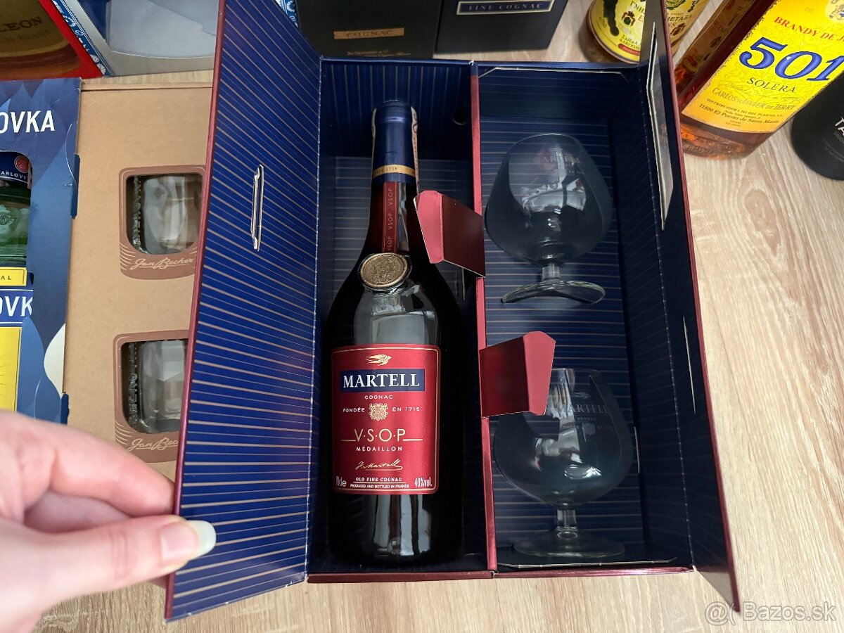 Predám rôzny alkohol: Tatratea, Metaxa, Martell, Hennessy.. - 5