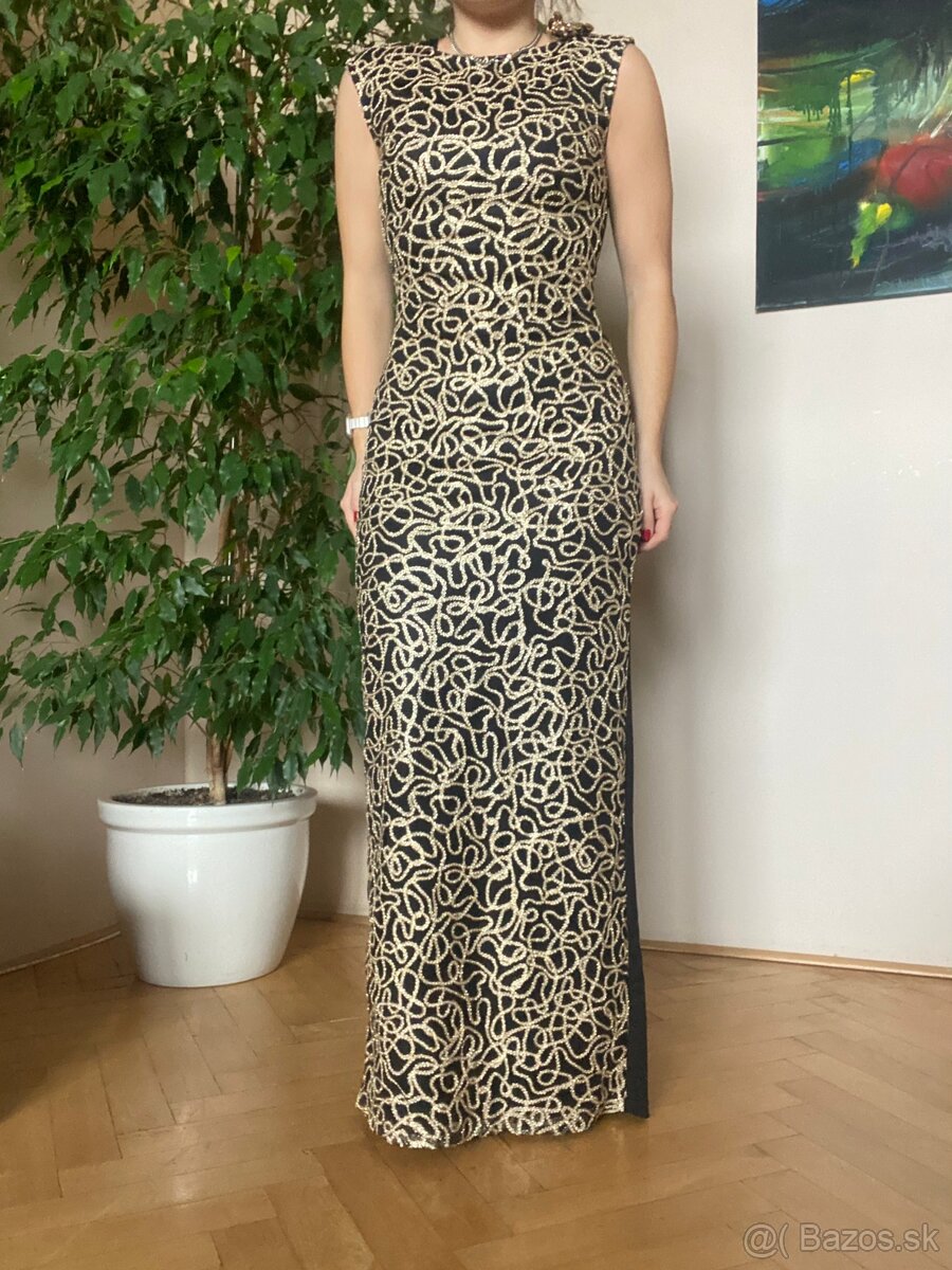 Spoločenské šaty + kabelka - 5