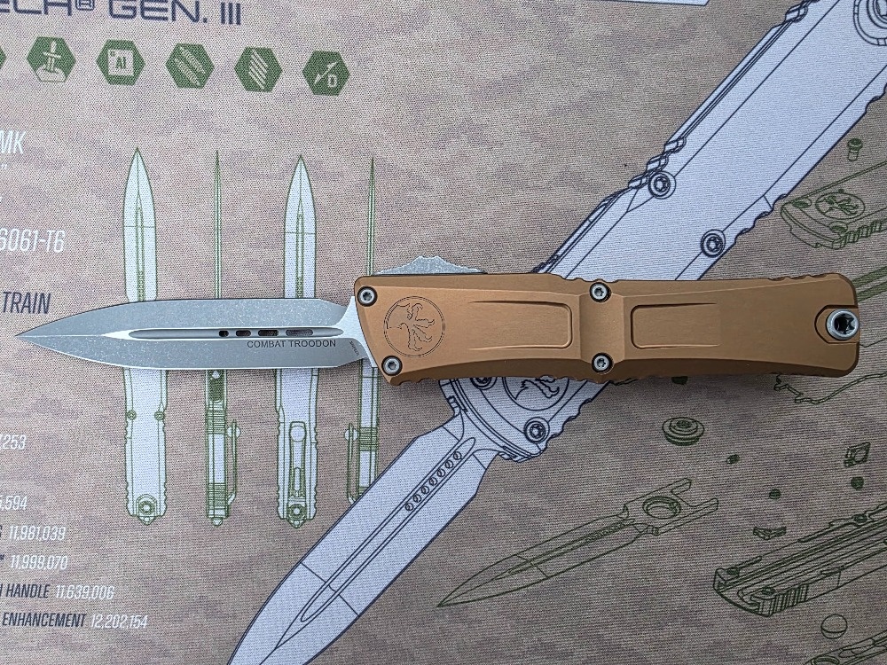 Microtech Combat Troodon Tan - 5